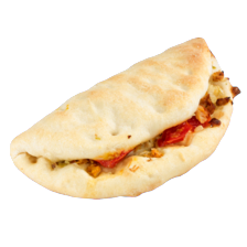 Calzone broodje kip